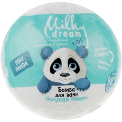 Бомбочка для ванны Milky Dream Kids Голубая панда 100 г (4820205301711)