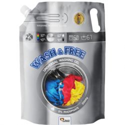 Гель для стирки Wash&Free универсальный 2 кг (4260637720733)