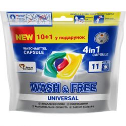 ������� ��� ������ Wash&Free Universal 10+1 ��. (4260637722058)