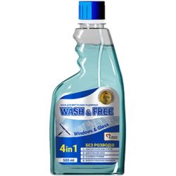 Средство для мытья стекла Wash&Free запаска 500 мл (4260637724953)