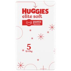 ϳ Huggies Elite Soft 5 (12-17 ) Box 68  (5029053582467) -  3