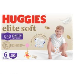 Підгузки Huggies Elite Soft 6 (15-25 кг) Mega 30 шт (5029053582436) - Картинка 2