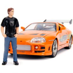 Машина Jada металлическая Форсаж Toyota Supra (1995) + фигурка Брайана 1:24 (253205001) - Картинка 2