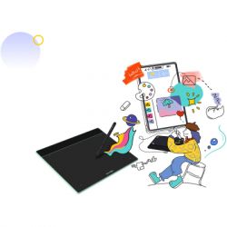 Графічний планшет XP-Pen Deco Fun Black (Deco Fun XS_BK) - Картинка 11