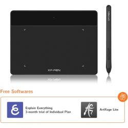 Графічний планшет XP-Pen Deco Fun Black (Deco Fun XS_BK) - Картинка 4