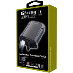Універсальна мобільна батарея Sandberg Hand Warmer Powerbank 10000mAh Black (420-65) - Картинка 7