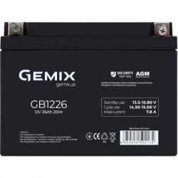       Gemix GB 12V 26Ah Security (GB1226) -  1
