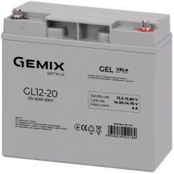    Gemix GL 12V 20Ah (GL12-20 gel)