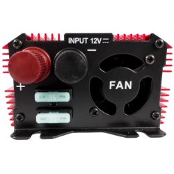 Автомобільний інвертор Bottari DC 12V - AC 230V 600W "POWER-600" (30200-IS) - Картинка 3