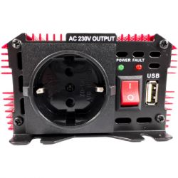 Автомобільний інвертор Bottari DC 12V - AC 230V 600W "POWER-600" (30200-IS) - Картинка 4