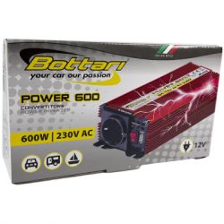 Автомобільний інвертор Bottari DC 12V - AC 230V 600W "POWER-600" (30200-IS) - Картинка 8
