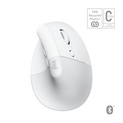  Logitech Lift for Mac Vertical Ergonomic Mouse Off White (910-006477) -  1
