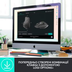 Мышка Logitech MX Master 3S for Business Performance Wireless/Bluetooth Graphite (910-006582) - Картинка 7