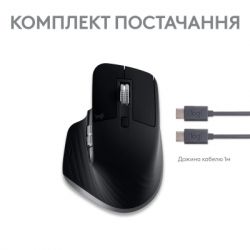 Мышка Logitech MX Master 3S For Mac Performance Wireless Space Grey (910-006571) - Картинка 10