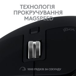 Мышка Logitech MX Master 3S For Mac Performance Wireless Space Grey (910-006571) - Картинка 5