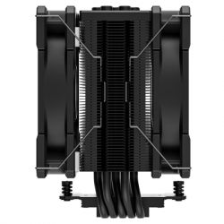    ID-Cooling SE-225-XT Black V2, 2x120 , /, Intel: 2066, 2011, 1700, 1200, 1150, 1151, 1155, 1156, AMD: AM4/AM5, 150128108 , 4-pin PWM,  220  -  4