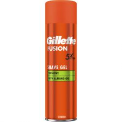 Гель для бритья Gillette Fusion Для чувствительной кожи 200 мл (7702018617098)