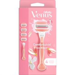 Бритва Gillette Venus Comfortglide Spa Breeze с 4 сменными картриджами (7702018469727) - Картинка 2
