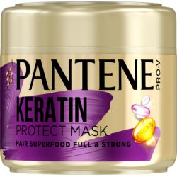 Маска для волос Pantene Pro-V с кератином Питательный коктейль Объемные и крепкие 300 мл (8001841622316)