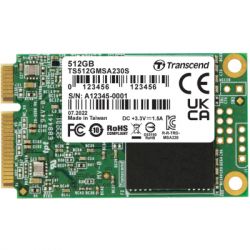  SSD mSATA 512GB Transcend (TS512GMSA230S) -  1