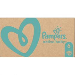 ϳ Pampers Active Baby  6 (Extra Large) 13-18  128  (8006540032688) -  2