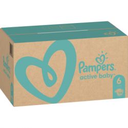 ϳ Pampers Active Baby  6 (Extra Large) 13-18  128  (8006540032688) -  3