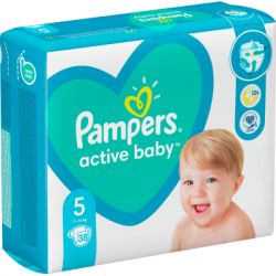 ��������� Pampers Active Baby ������ 5 (11-16 ��) 38 �� (8006540207796) - �������� 3