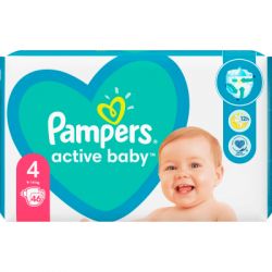  Pampers Active Baby Maxi  4 (9-14 ) 46  (8001090949097) -  2