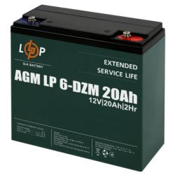       LogicPower 12V 20Ah LP-6-DZM-20 (5438) -  1