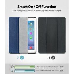 Чохол до планшета Ringke Smart Case для Apple iPad Pro 2020 12.9' BLACK (RCA4794) - Картинка 4