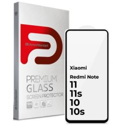   Armorstandart Full Glue Xiaomi Redmi Note 11 / 11s / 10 / 10s Black (ARM62771) -  1