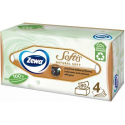   Zewa Softis Natural Soft 80 . (7322541351414)