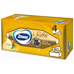   Zewa Softis Soft & Sensitive 80 . (7322540926279)