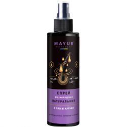 Спрей для волос Mayur Натуральный от выпадения с маслом арганы 200 мл (4820230952735)