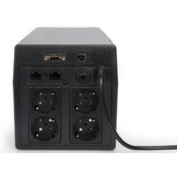 Digitus ��� Line-Interactive, 1500VA/900W, LCD, 4xSchuko, RJ45, RS232, USB DN-170075 - �������� 3