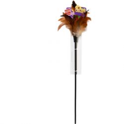 Іграшка для котів GiGwi Teaser Дразнилка з пір'ям 55 см (75028) - Картинка 2