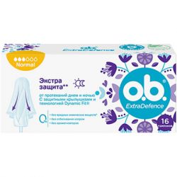 ������� o.b. ExtraDefence Normal 16 ��. (3574661467726)