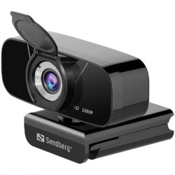   - Sandberg Streamer Chat Webcam 1080P HD Black (134-15) -  2