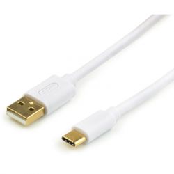  Atcom USB-C - Lightning, 2.4 , 0,8, White,  (A15277) -  1