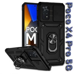   .  BeCover Military Poco X4 Pro 5G Black (708197)