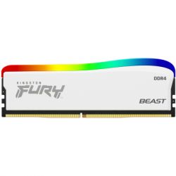     DDR4 8GB 3600 MHz Beast White RGB SE Kingston Fury (ex.HyperX) (KF436C17BWA/8)