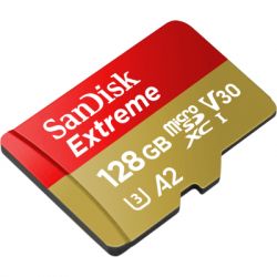 Карта пам'яті SanDisk 128GB microSD class 10 UHS-I U3 Extreme (SDSQXAA-128G-GN6MN) - Картинка 2