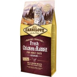     Carnilove Fresh Chicken and Rabbit for Adult cats 6  (8595602527410)