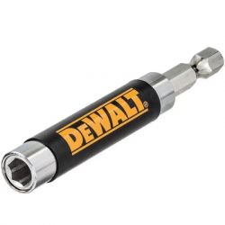 Держатель для бит DeWALT магнитный, L= 80 мм, хвостовик 1/4, 1 шт (DT90394) - Картинка 1