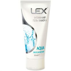 Интимный гель-смазка Lex Condoms Aqua Увлажняющий 50 мл (7640162323505)