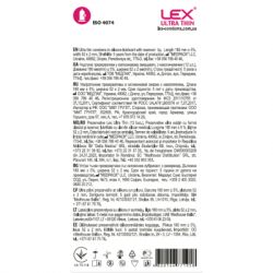  Lex Condoms Ultra Thin 12 . (4820144771958) -  2
