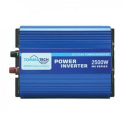 ������������ �������� 12V/220V MS-2500 2500W, approximate sinusoid, USB, Shuko*2 Tommatech (29448) - �������� 4