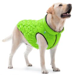 Курточка для животных Collar AiryVest UNI двусторонняя M 48 салатово-черная (2560) - Картинка 3