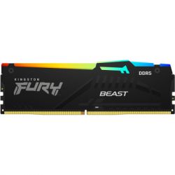  '  ' DDR5 64GB (2x32GB) 5600  FURY Beast RGB Kingston Fury (ex.HyperX) (KF556C40BBAK2-64) -  4