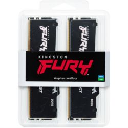  '  ' DDR5 64GB (2x32GB) 5600  FURY Beast RGB Kingston Fury (ex.HyperX) (KF556C40BBAK2-64) -  6